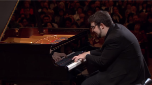 Richard-Hamelin performing at the Chopin Competition