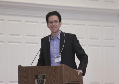 Sebastian Ruth speaking at 2015 Symposium