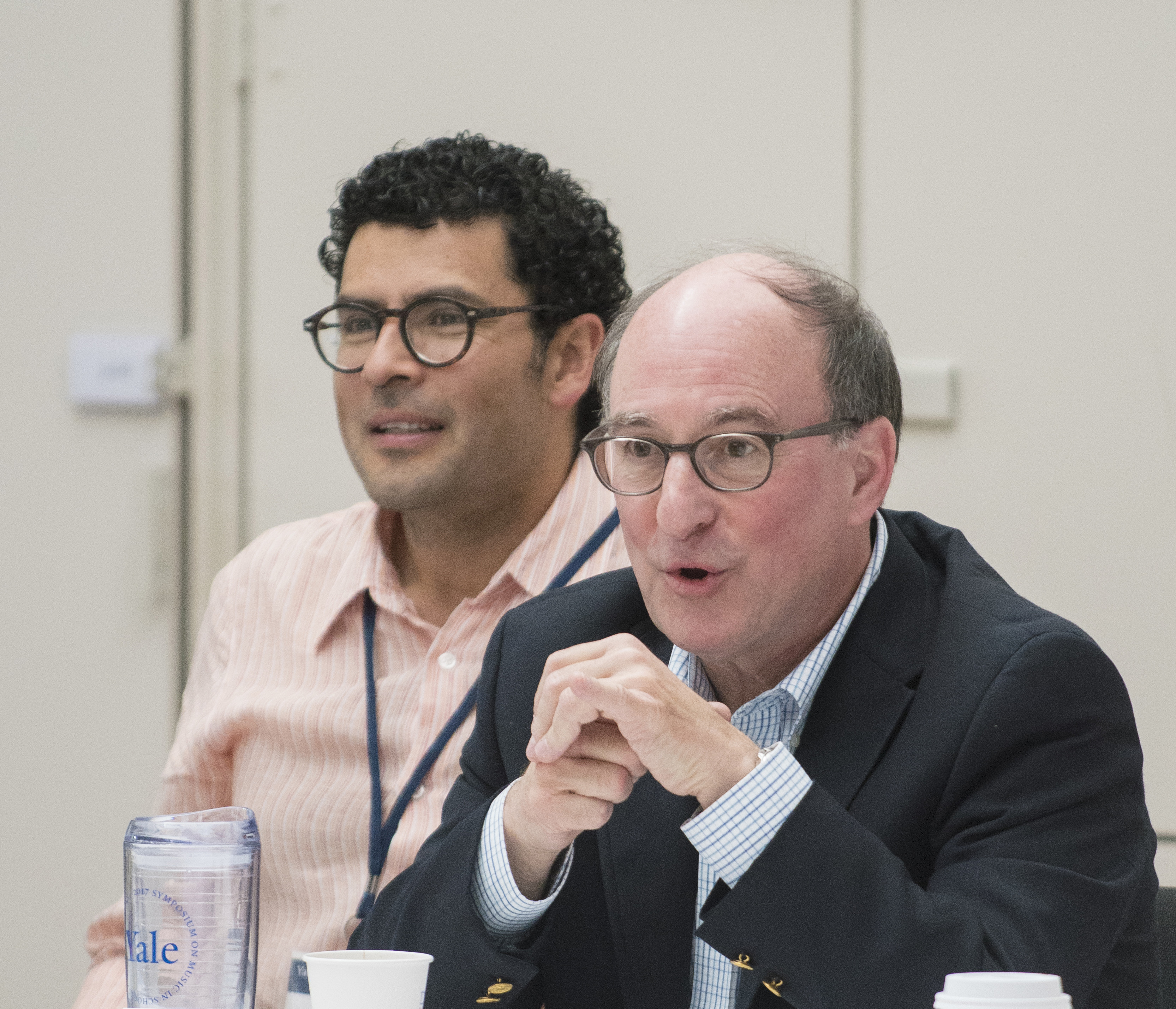 Michael Yaffe and Ruben Rodriguez at the 2017 Symposium
