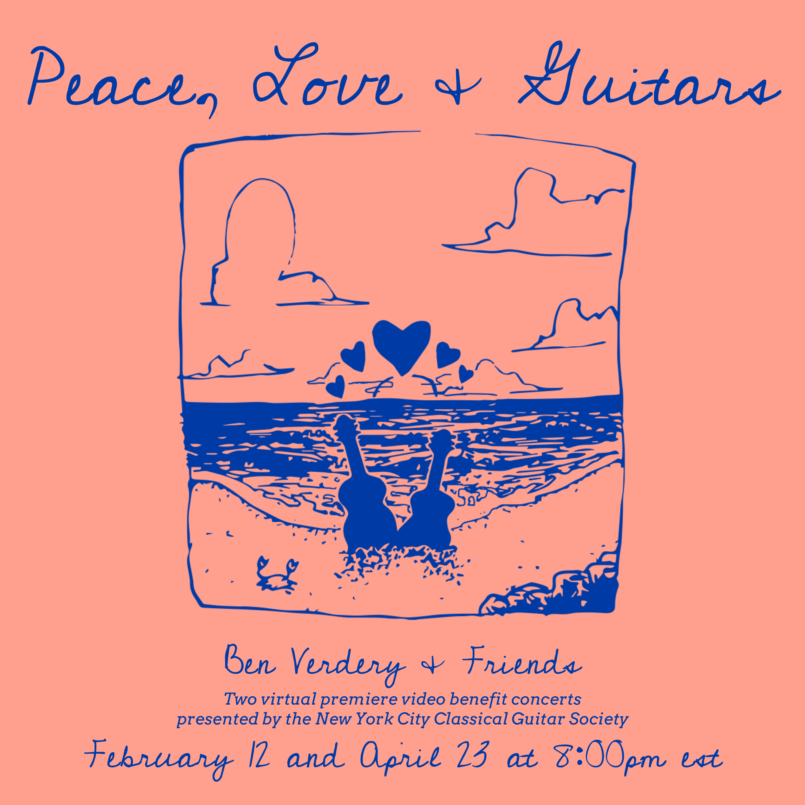 Peace, Love, and Guitars poster