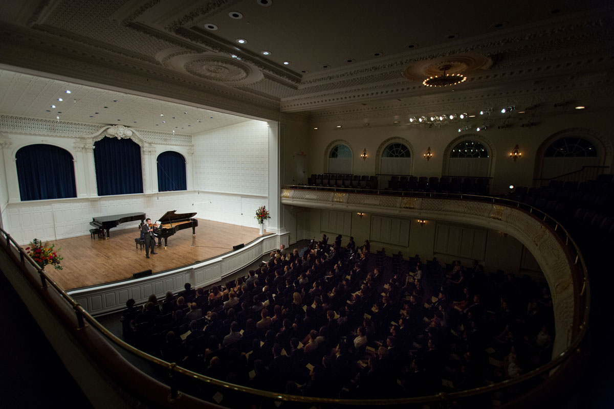 Morse Recital Hall at Convocation 2014