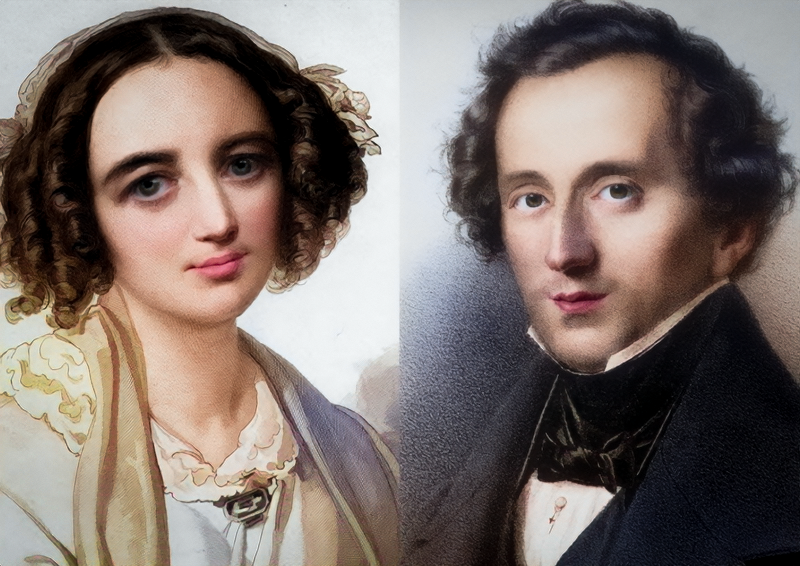 Fanny and Felix Mendelssohn