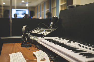 Recording equipment in the Center for Studies in Music Technology